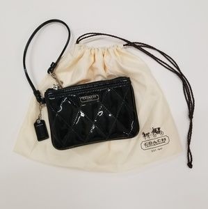 Coach Patent Leather Wristlet